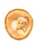 Olivewood Christmas Ornament Natural Finish