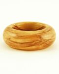 Olive Wood Round Napkin Ring.