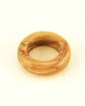 Olive Wood Round Napkin Ring.