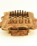 Olivewood chessboard natural 2