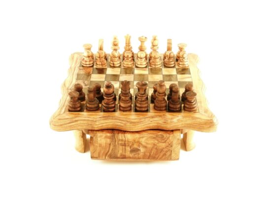 Olivewood Chessboard Finished Square.